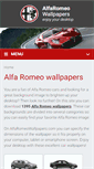 Mobile Screenshot of alfaromeowallpapers.com